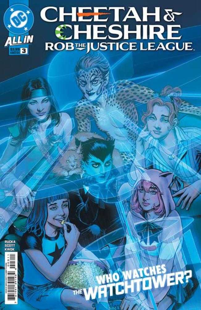 Cheetah And Cheshire Rob The Justice League #3 Cover A Nicola Scott