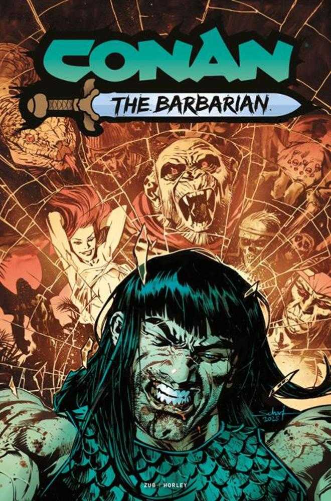 Conan The Barbarian #25 Cover D Jonas Scharf Variant