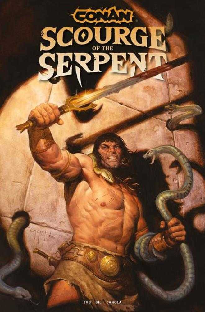 Conan The Barbarian Scourge Of The Serpent #2 Cover A Em Gist