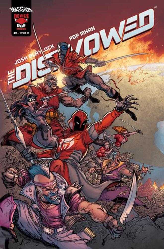 Disavowed #1 Cover B Steve Kurth Connecting Cover Variant