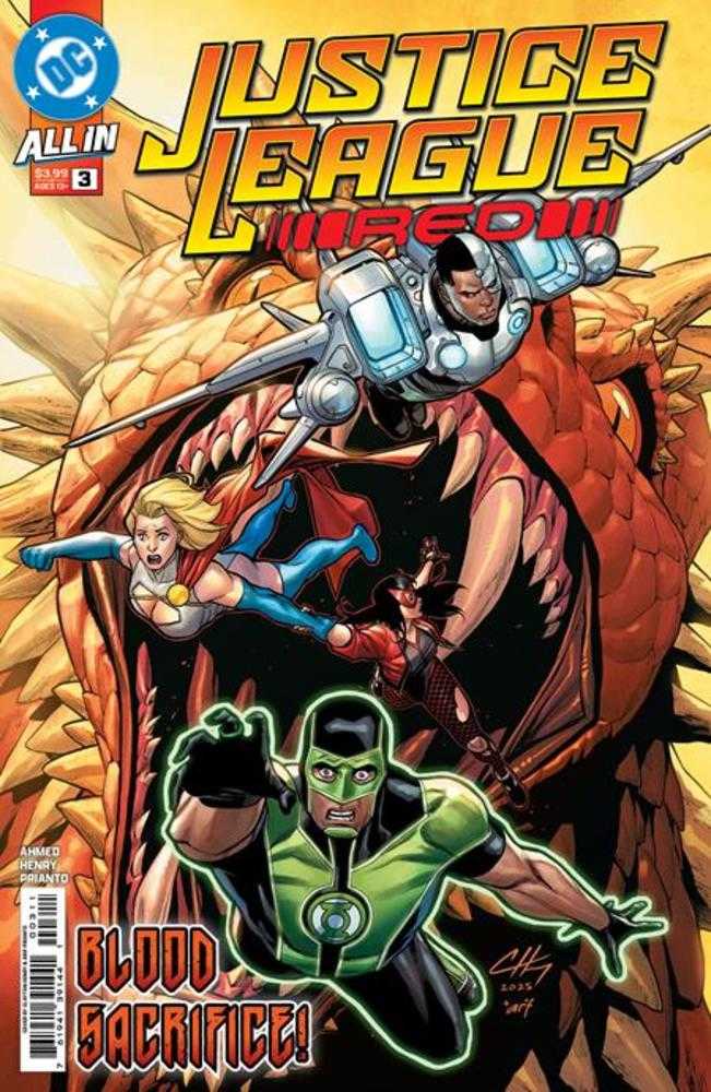 Justice League Red #3 Cover A Clayton Henry