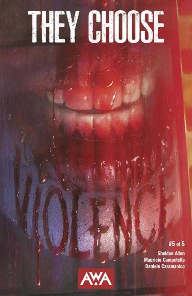 They Choose Violence #5 Cover A Rahzzah