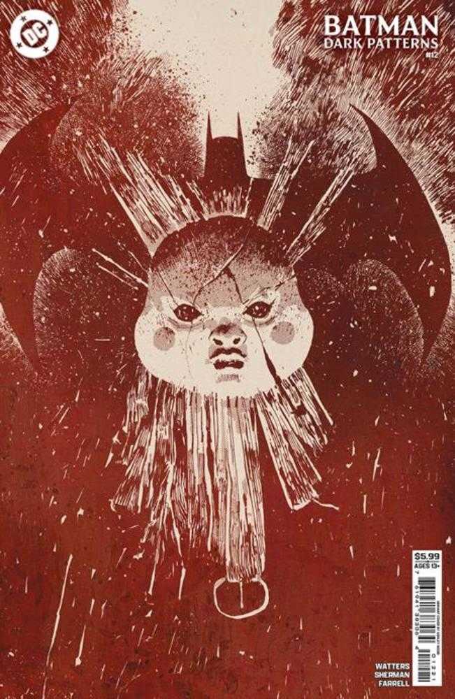 Batman Dark Patterns #12 Cover B Ashley Wood Variant