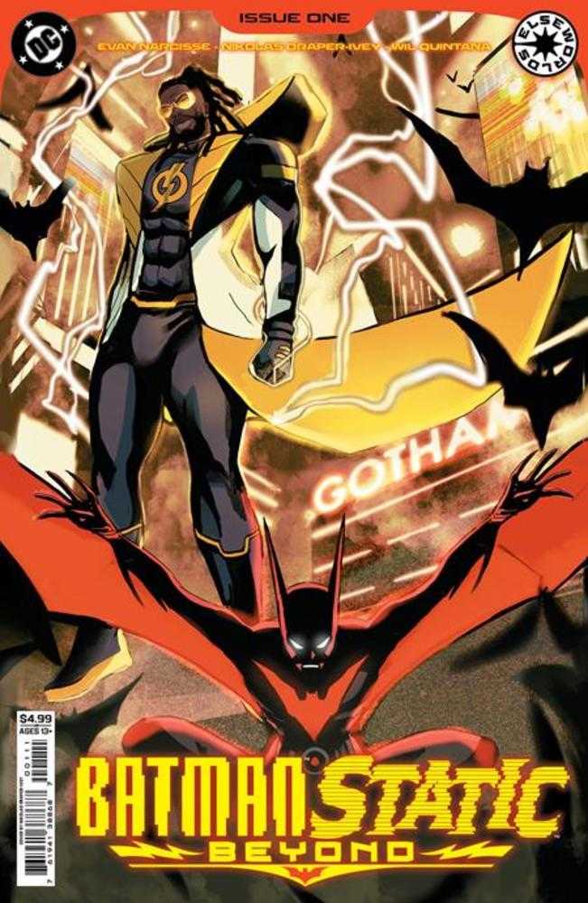 Batman Static Beyond #1 Cover A Nikolas Draper Ivey