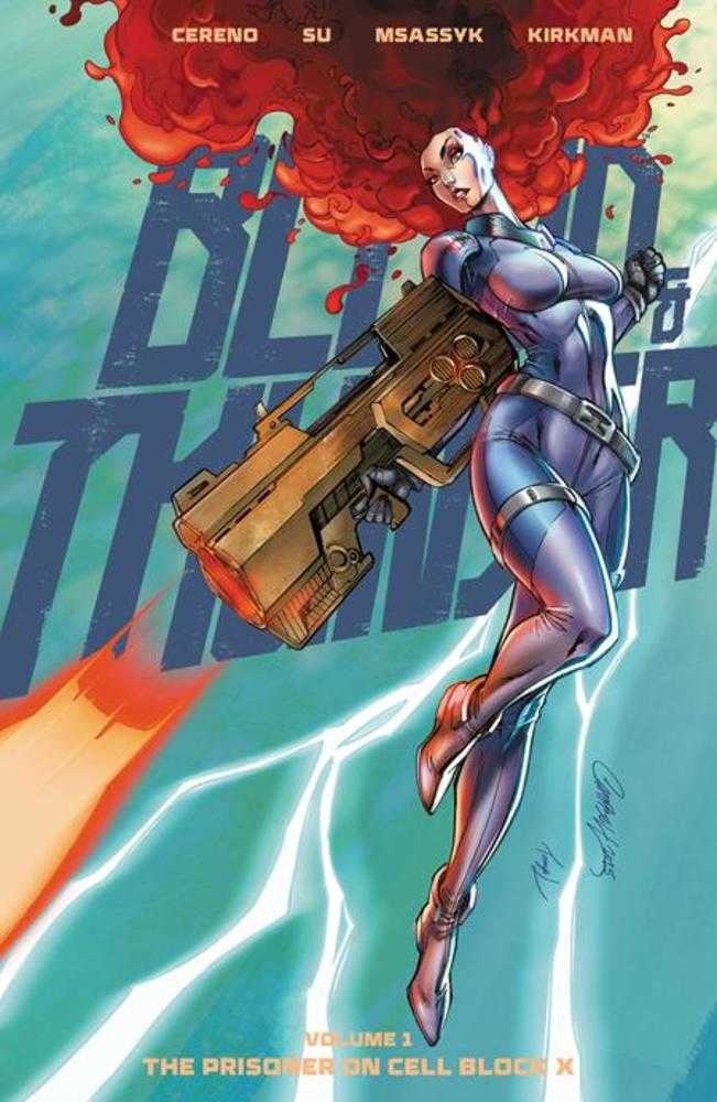 Blood & Thunder TPB Volume 01 J Scott Campbell Direct Market Exclusive Variant