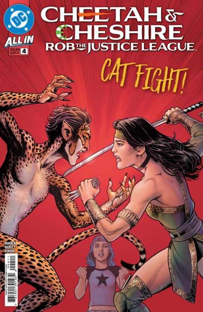 Cheetah And Cheshire Rob The Justice League #4 Cover A Nicola Scott