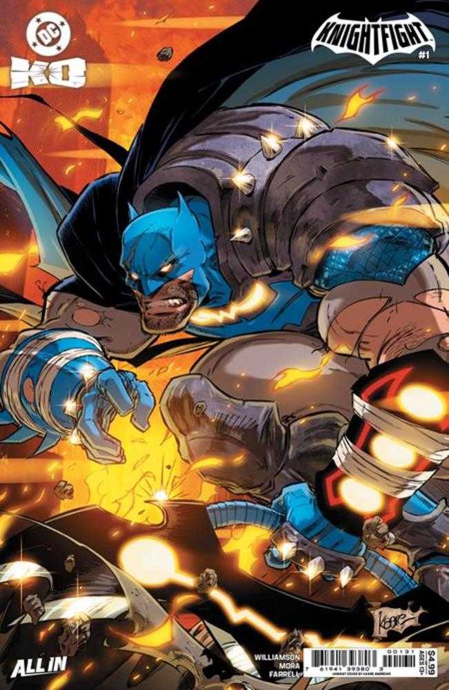 DC K.O. Knightfight #1 Cover C Kaare Andrews Variant