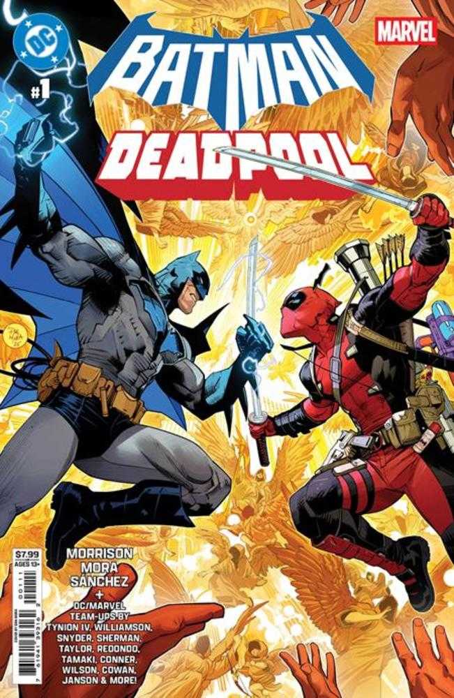 DC Marvel Batman Deadpool #1 Cover A Dan Mora