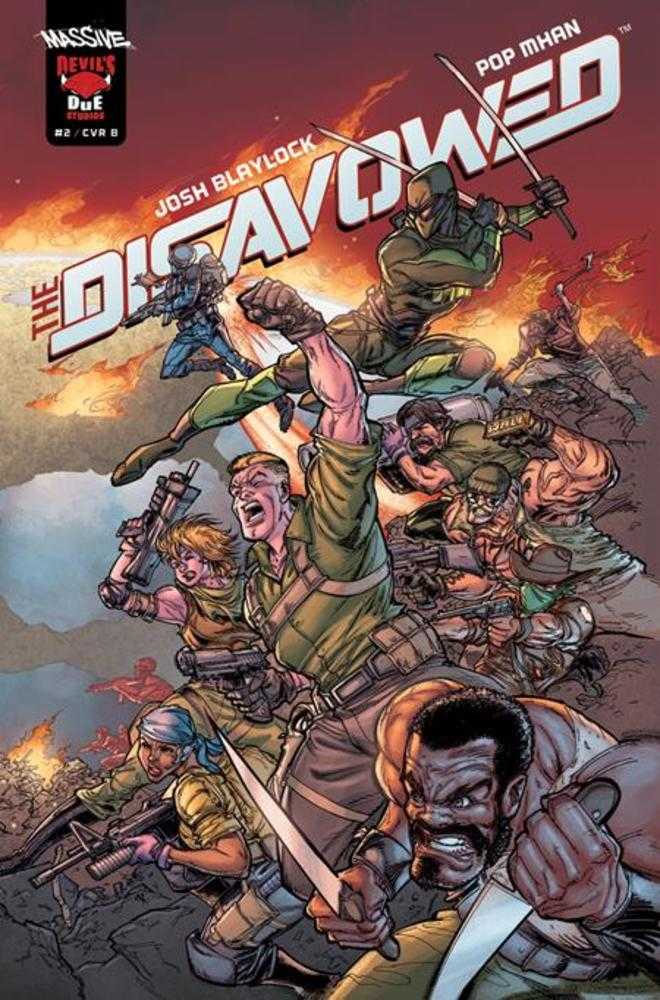 Disavowed #2 Cover B Steve Kurth Connecting Cover Variant