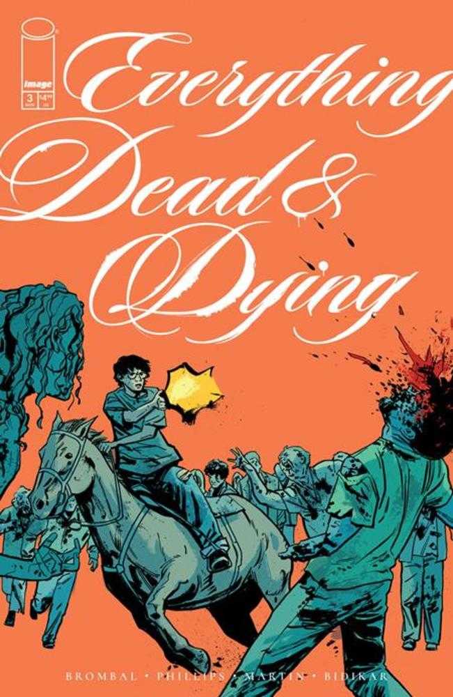 Everything Dead & Dying #3 Cover B Jacob Phillips Gunshot Variant