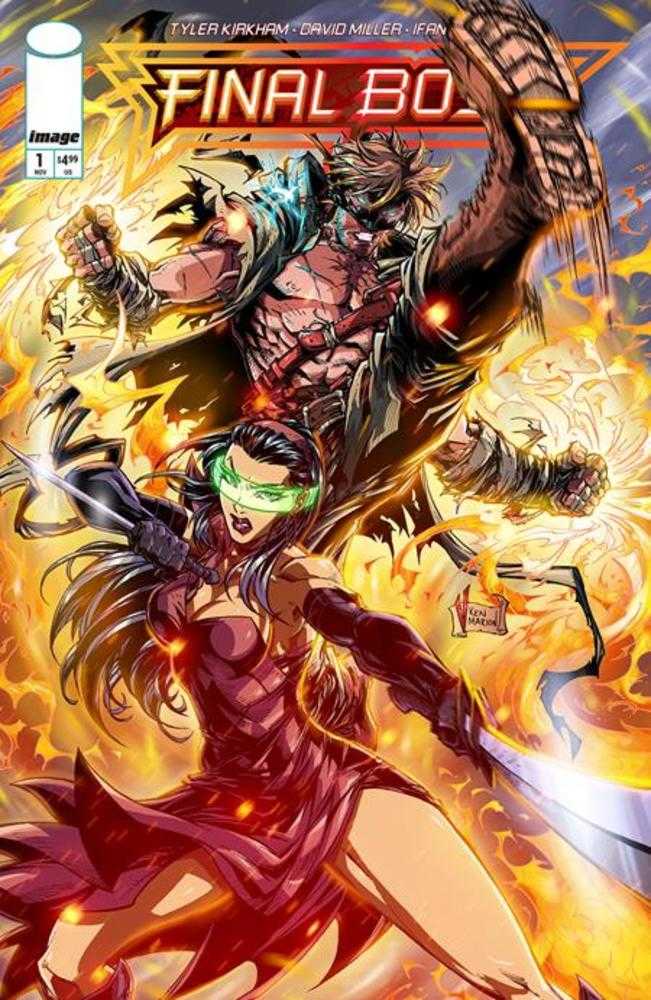 Final Boss #1 Cover B V Ken Marion Variant