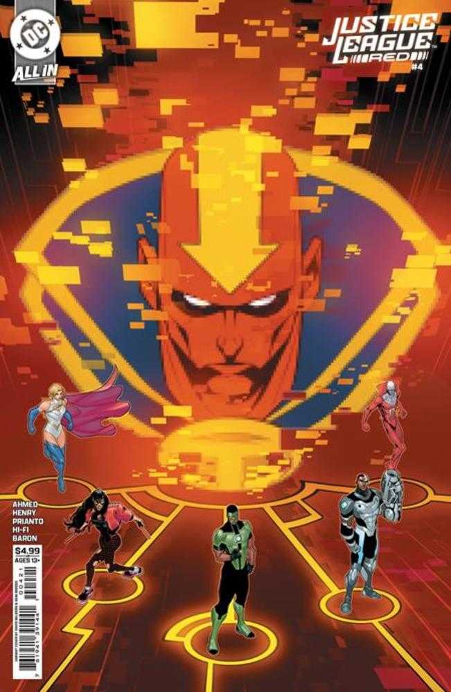 Justice League Red #4 Cover B David Baldeon Variant