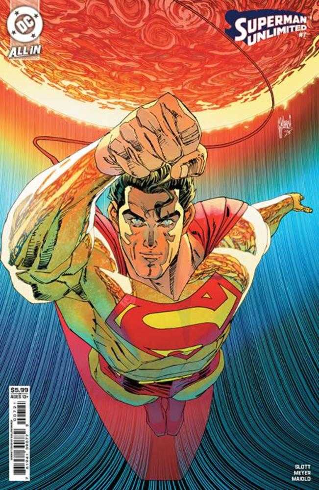 Superman Unlimited #7 Cover B Guillem March Variant