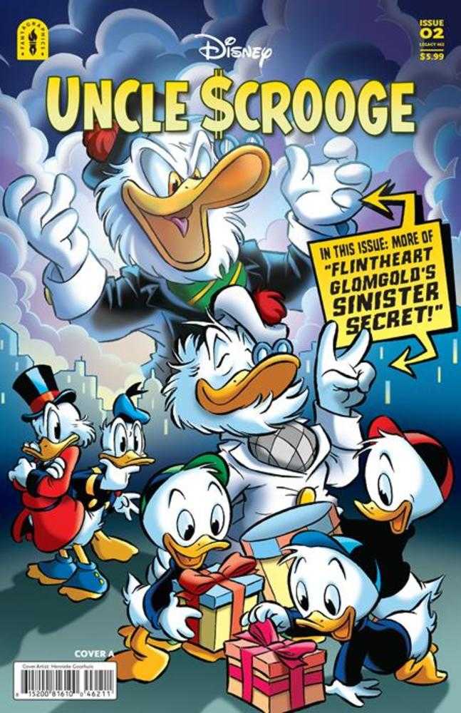 Uncle Scrooge Flintheart Glomgolds Sinister Secret #2 Cover A Henrieke Goorhuis