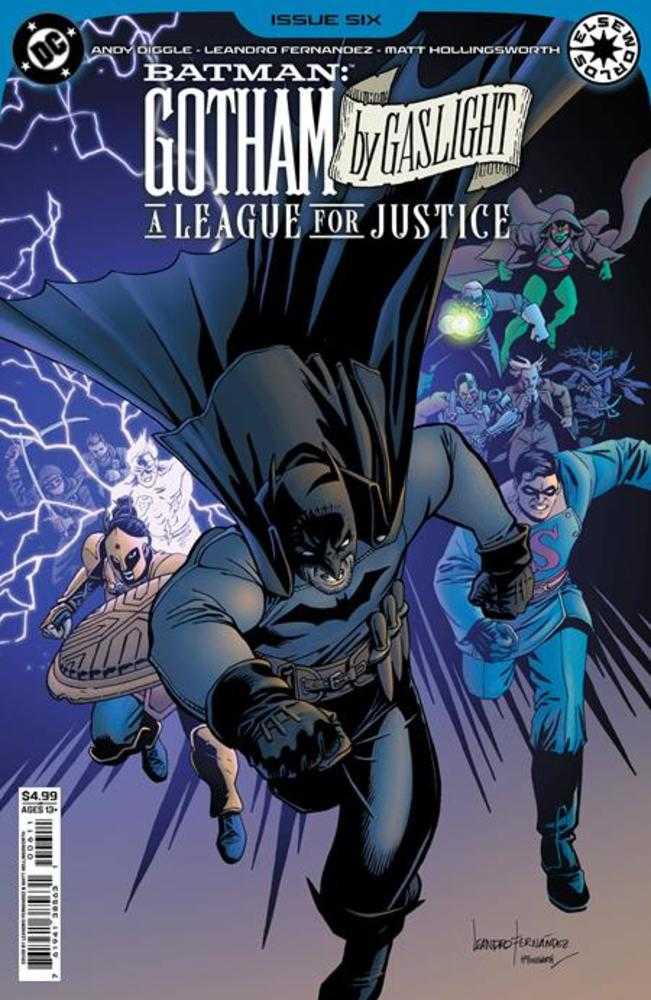 Batman Gotham By Gaslight A League For Justice #6 Cover A Leandro Fernandez