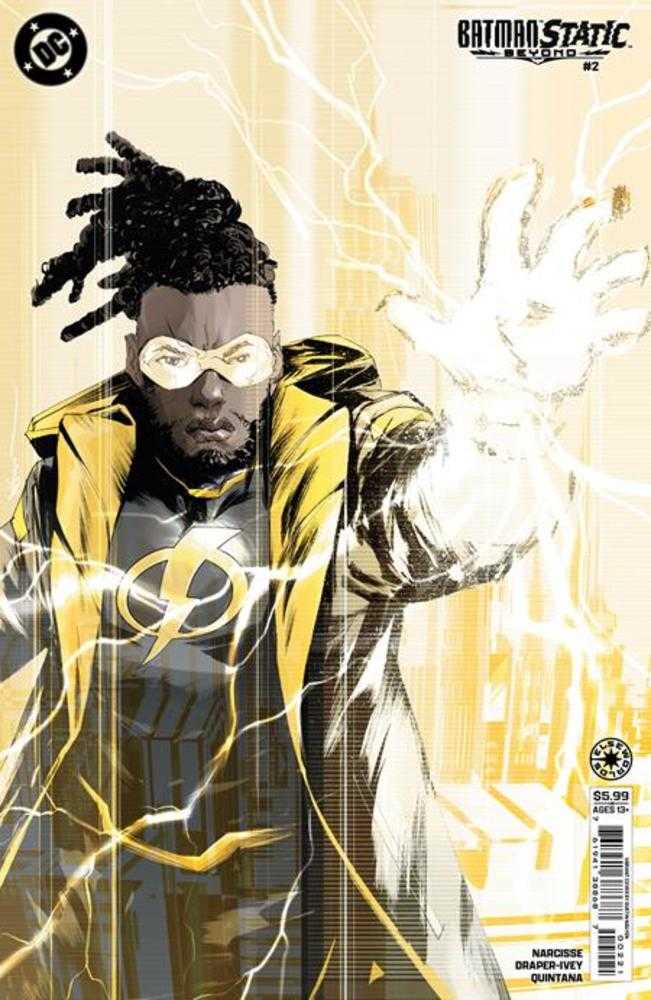 Batman Static Beyond #2 Cover B Dustin Nguyen Variant