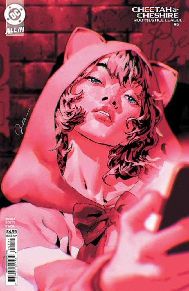 Cheetah And Cheshire Rob The Justice League #5 Cover B Gerald Parel Variant