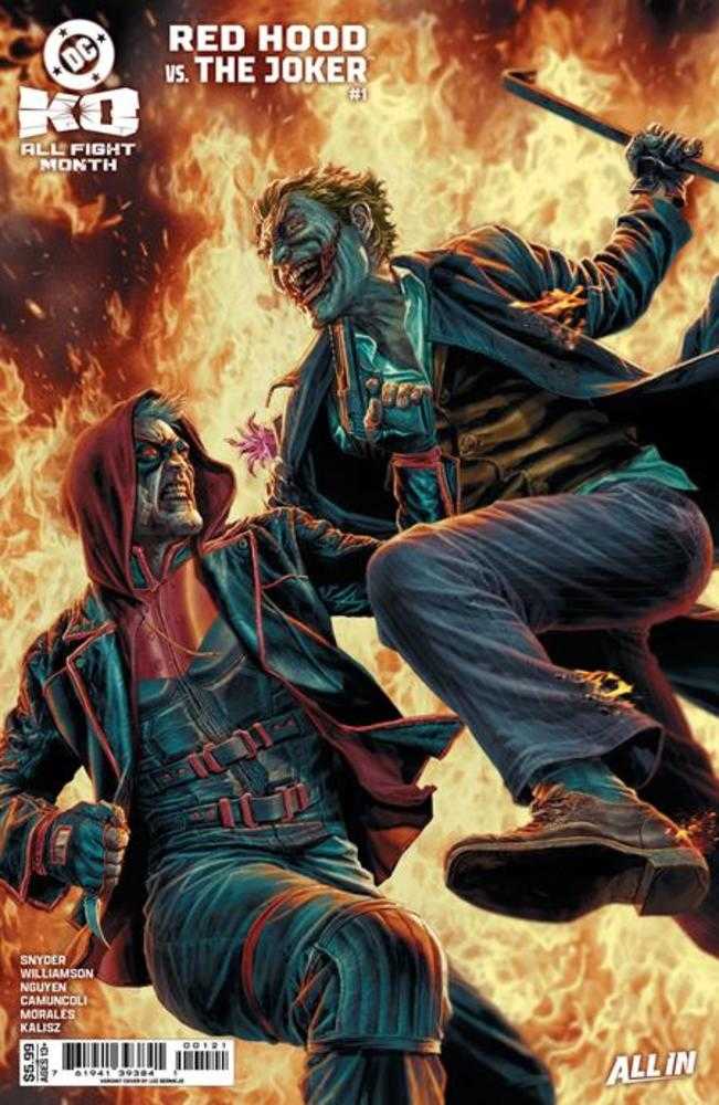 DC K.O. Red Hood vs Joker #1 Cover C Lee Bermejo Variant