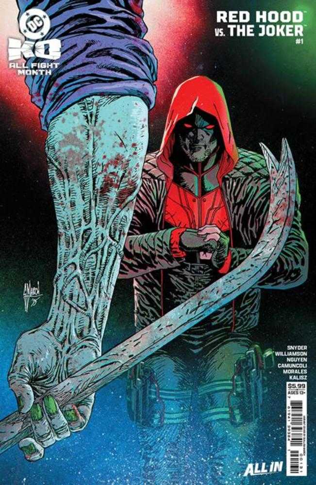 DC K.O. Red Hood vs Joker #1 Cover D Guillem March Variant