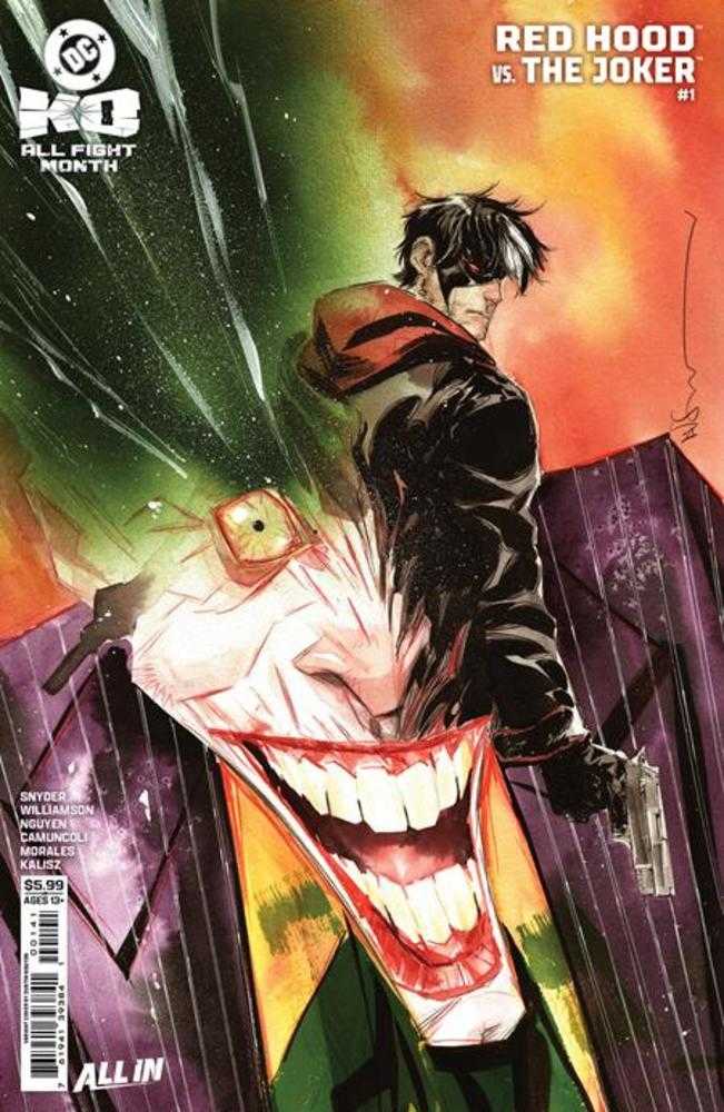 DC K.O. Red Hood vs Joker #1 Cover B Dustin Nguyen Variant