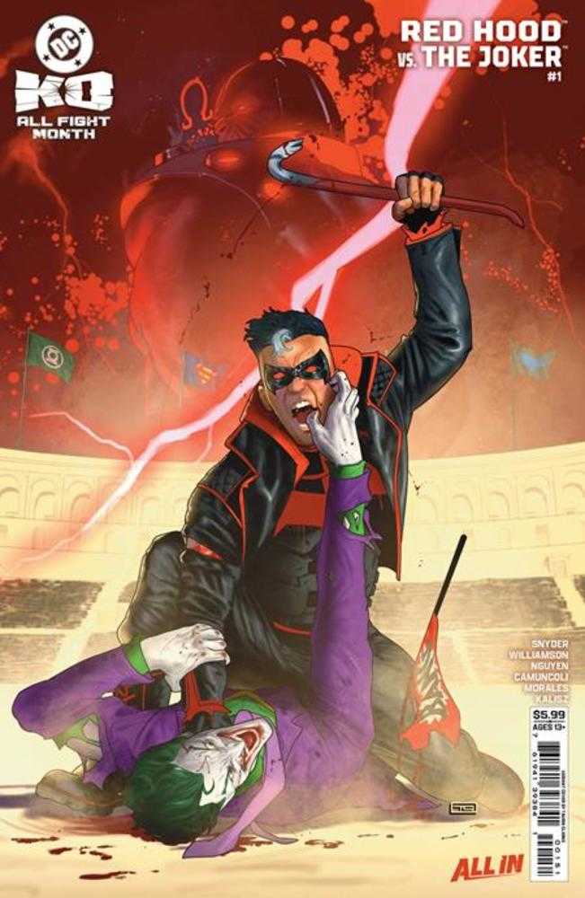 DC K.O. Red Hood vs Joker #1 Cover E Taurin Clarke Variant