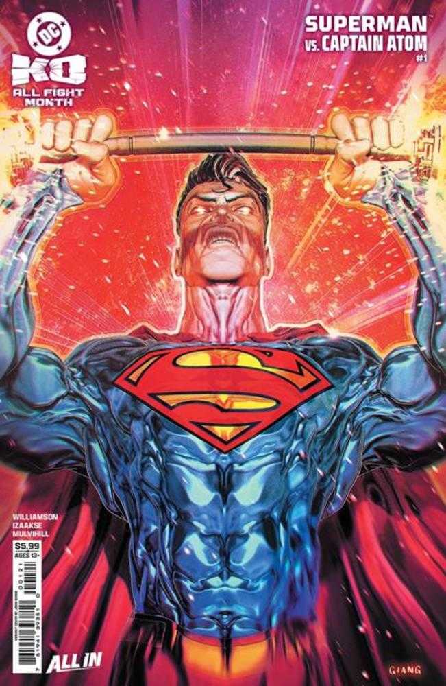 DC K.O. Superman vs Captain Atom #1 (One Shot) Cover B John Giang Variant