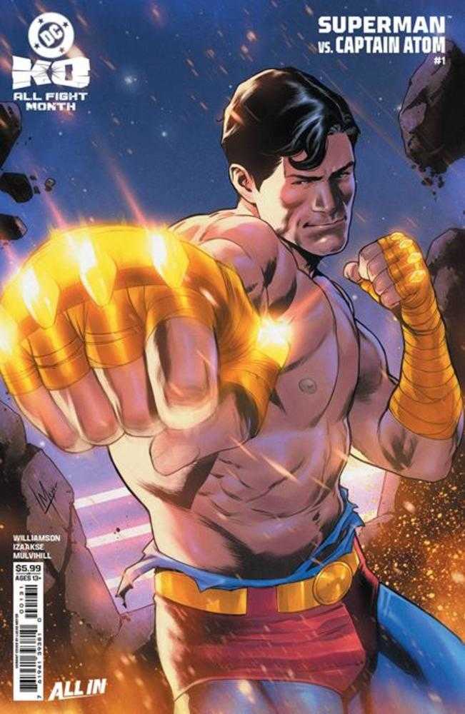 DC K.O. Superman vs Captain Atom #1 (One Shot) Cover C Lucas Meyer Variant
