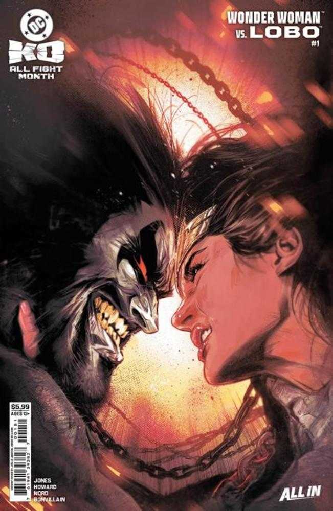 DC K.O. Wonder Woman vs Lobo #1 Cover C Joelle Jones Variant