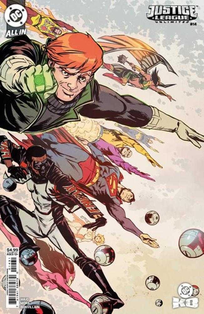 Justice League Unlimited #14 Cover B Sanford Greene Variant (DC K.O.)