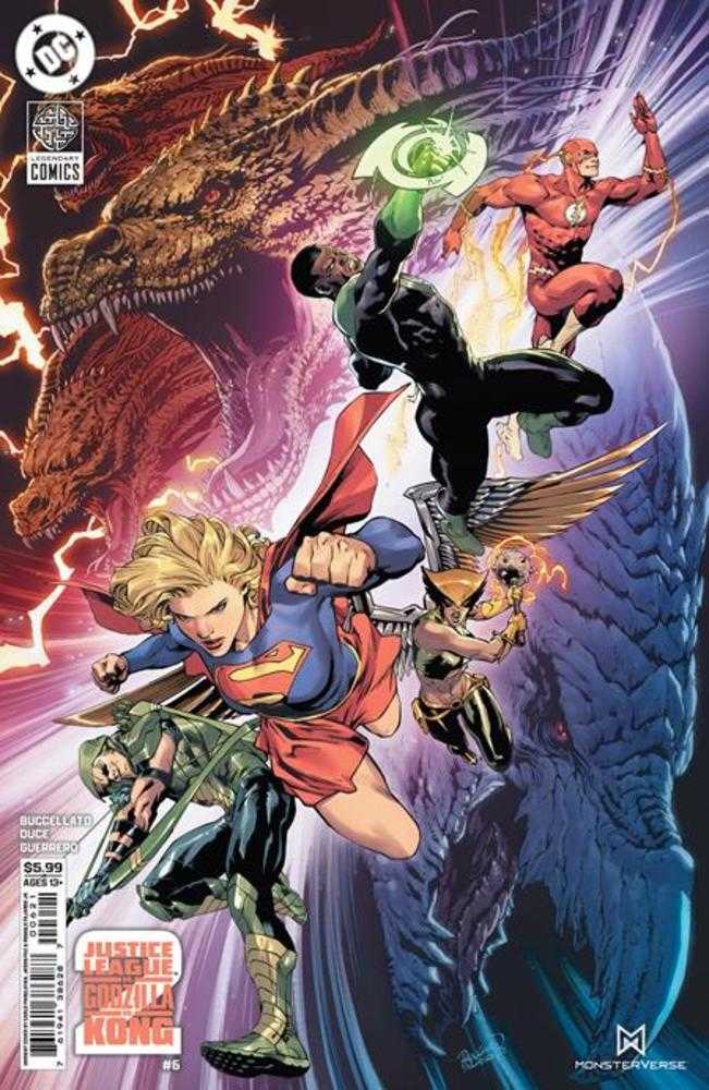 Justice League vs Godzilla vs Kong 2 #6 Cover B Carlo Pagulayan Variant
