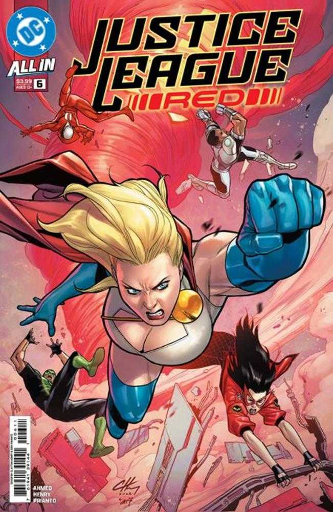 Justice League Red #6 Cover A Clayton Henry
