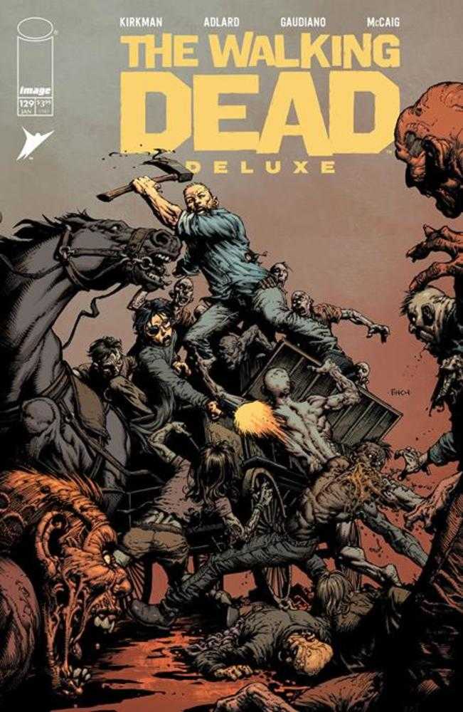Walking Dead Deluxe #129 Cover A David Finch & Dave Mccaig