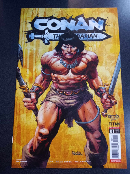 Conan Barbarian #1 Cover A Panosian (Mature)
