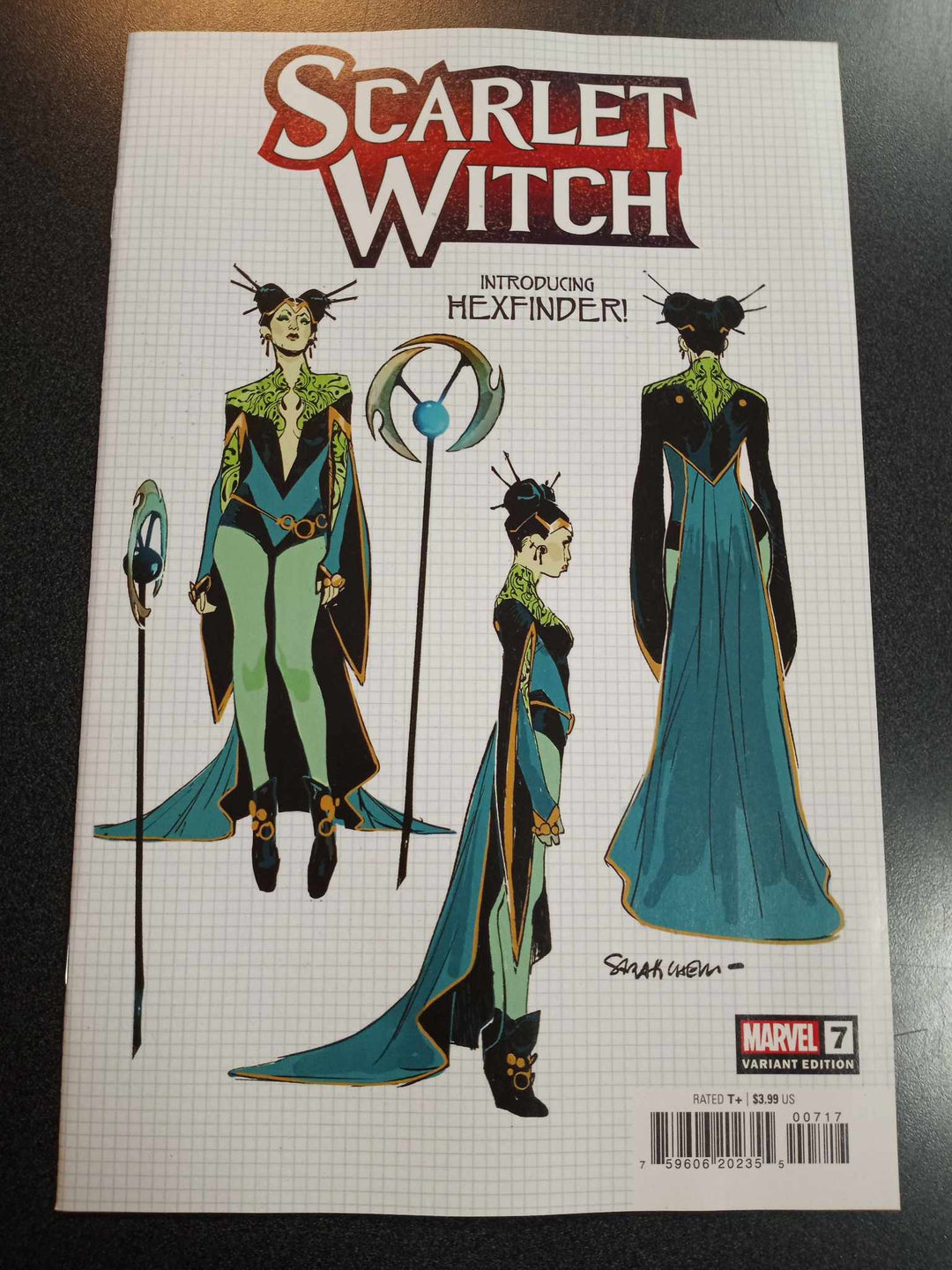 Scarlet Witch #7 10 Copy Variant Edition Sara Pichelli Design Variant
