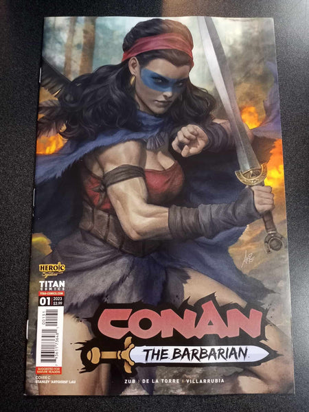 Conan Barbarian #1 Cover C Artgerm (Mature)