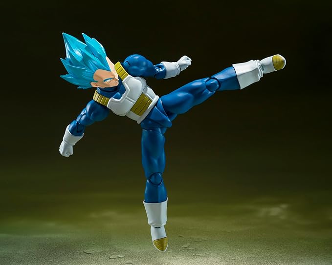 Dragonball Super Super Saiyan God Super Saiyan Vegeta Unwavering Saiyan Pride S.H.Figuarts