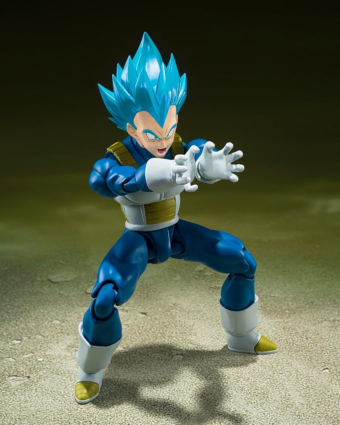 Dragonball Super Super Saiyan God Super Saiyan Vegeta Unwavering Saiyan Pride S.H.Figuarts