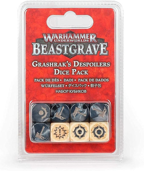 Warhammer Underworlds: Beastgrave Grashrak's Despoilers Dice Pack