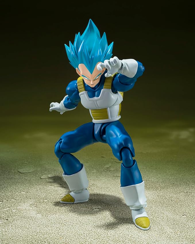 Dragonball Super Super Saiyan God Super Saiyan Vegeta Unwavering Saiyan Pride S.H.Figuarts