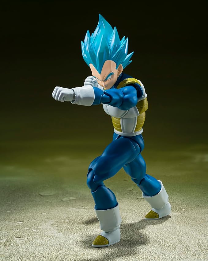 Dragonball Super Super Saiyan God Super Saiyan Vegeta Unwavering Saiyan Pride S.H.Figuarts