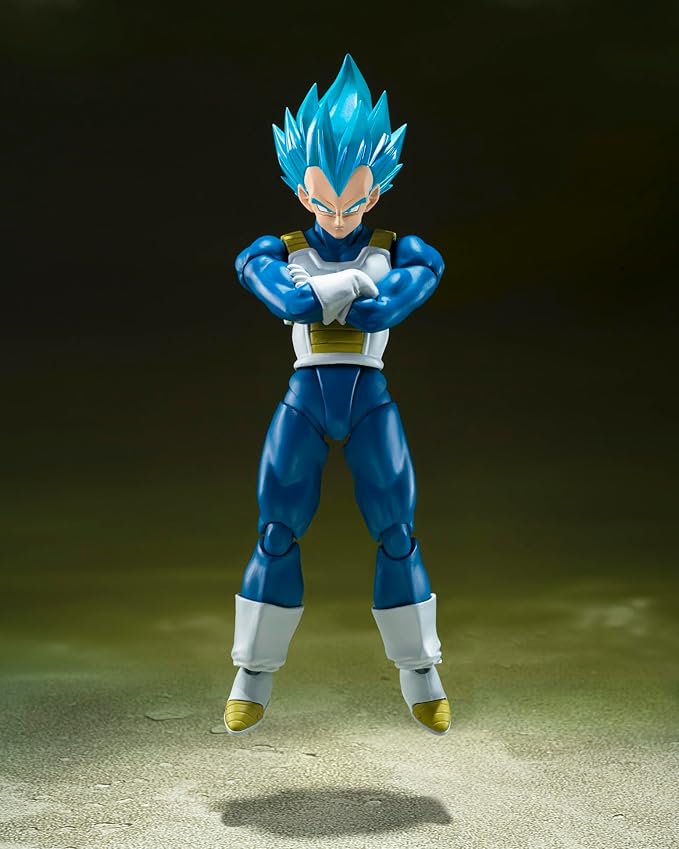 Dragonball Super Super Saiyan God Super Saiyan Vegeta Unwavering Saiyan Pride S.H.Figuarts