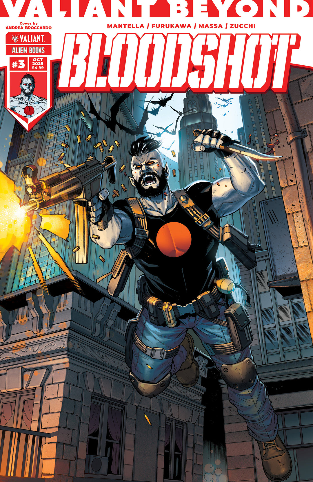 Valiant Beyond: Bloodshot #3 Cover A (Broccardo)