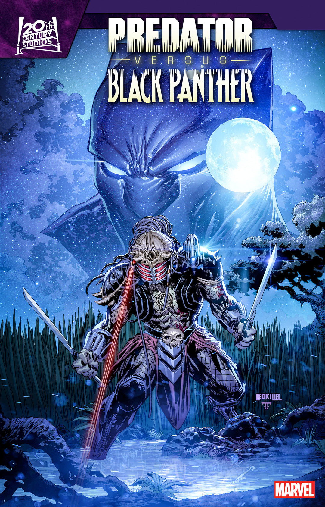 Predator vs Black Panther #4 (Of 4) Ken Lashley Variant