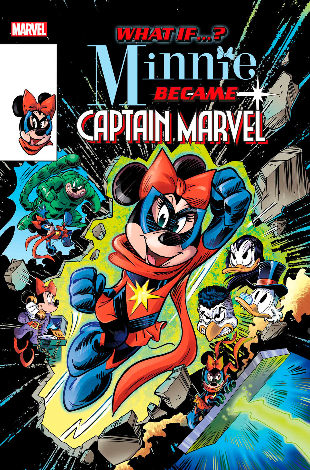 What If Minnie Became Captain Marvel #1