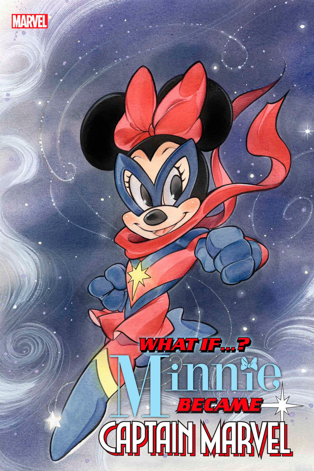 What If Minnie Became Captain Marvel #1 Peach Momoko Variant