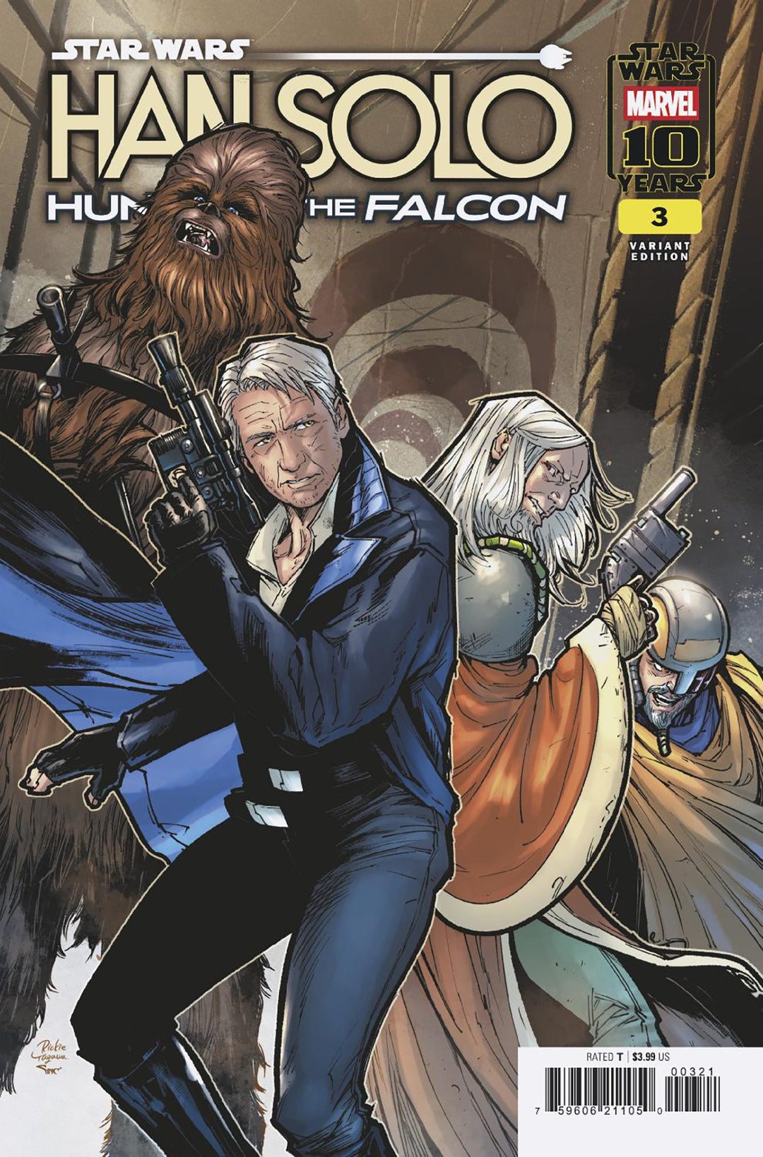 Star Wars: Han Solo   Hunt For The Falcon #3 Rickie Yagawa Variant