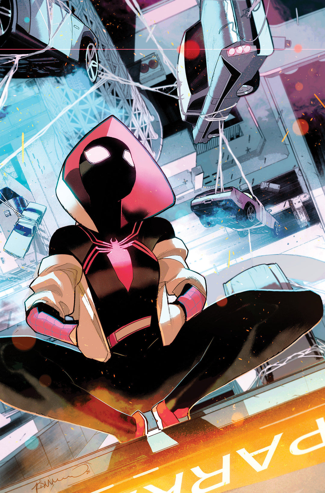 All New Spider Gwen: The Ghost Spider #1 Simone Di Meo Ratio Virgin 2nd Printing Variant