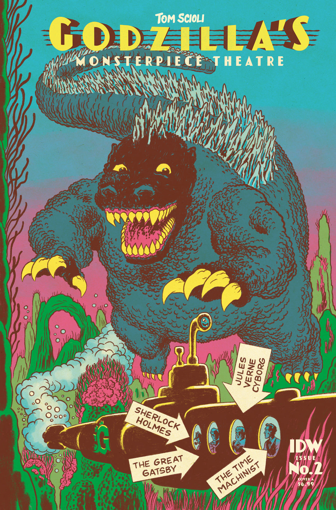 Godzilla’S Monsterpiece Theatre #2 Cover A (Scioli)