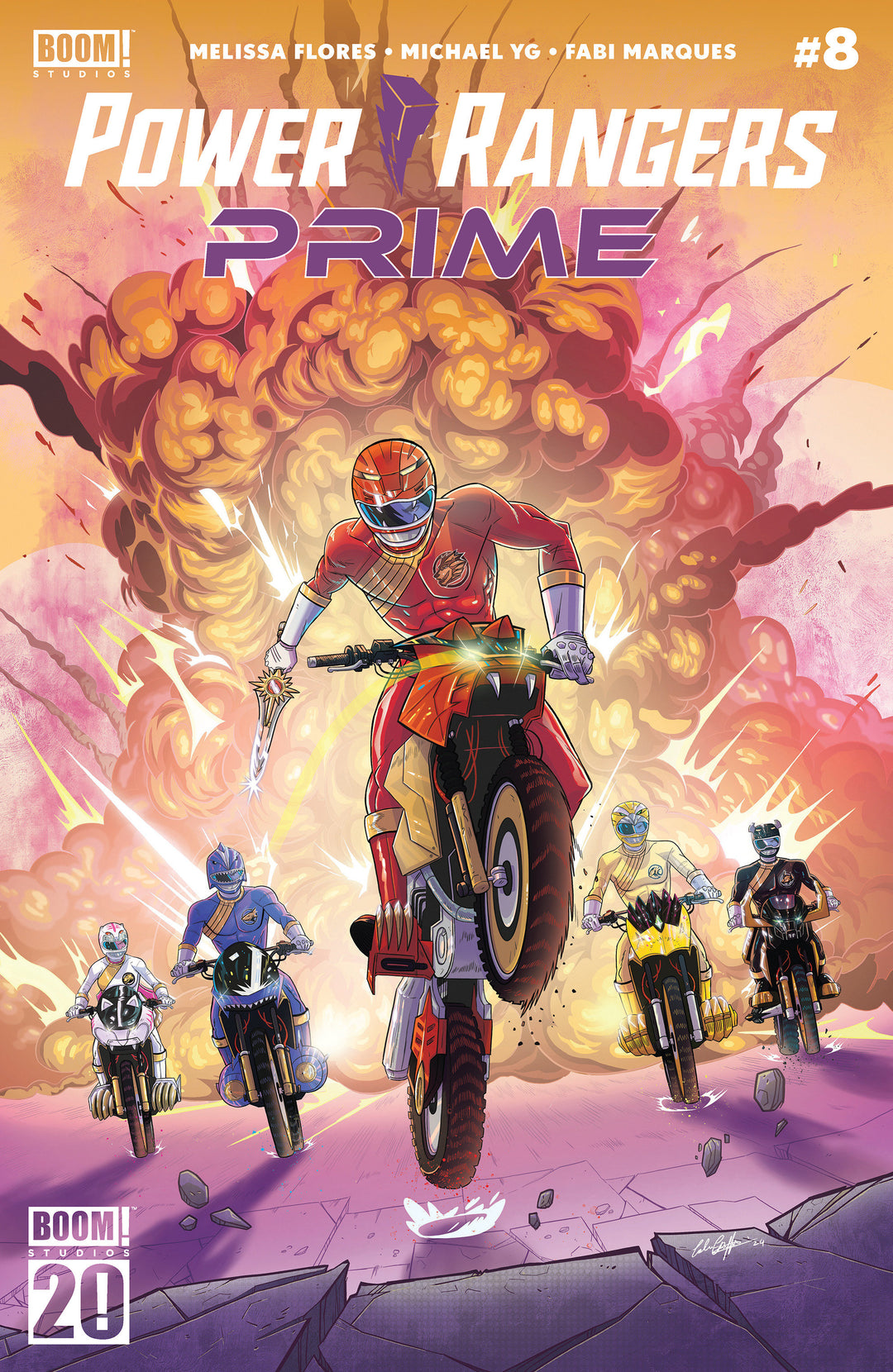 Power Rangers Prime #8 B Variant Griffin