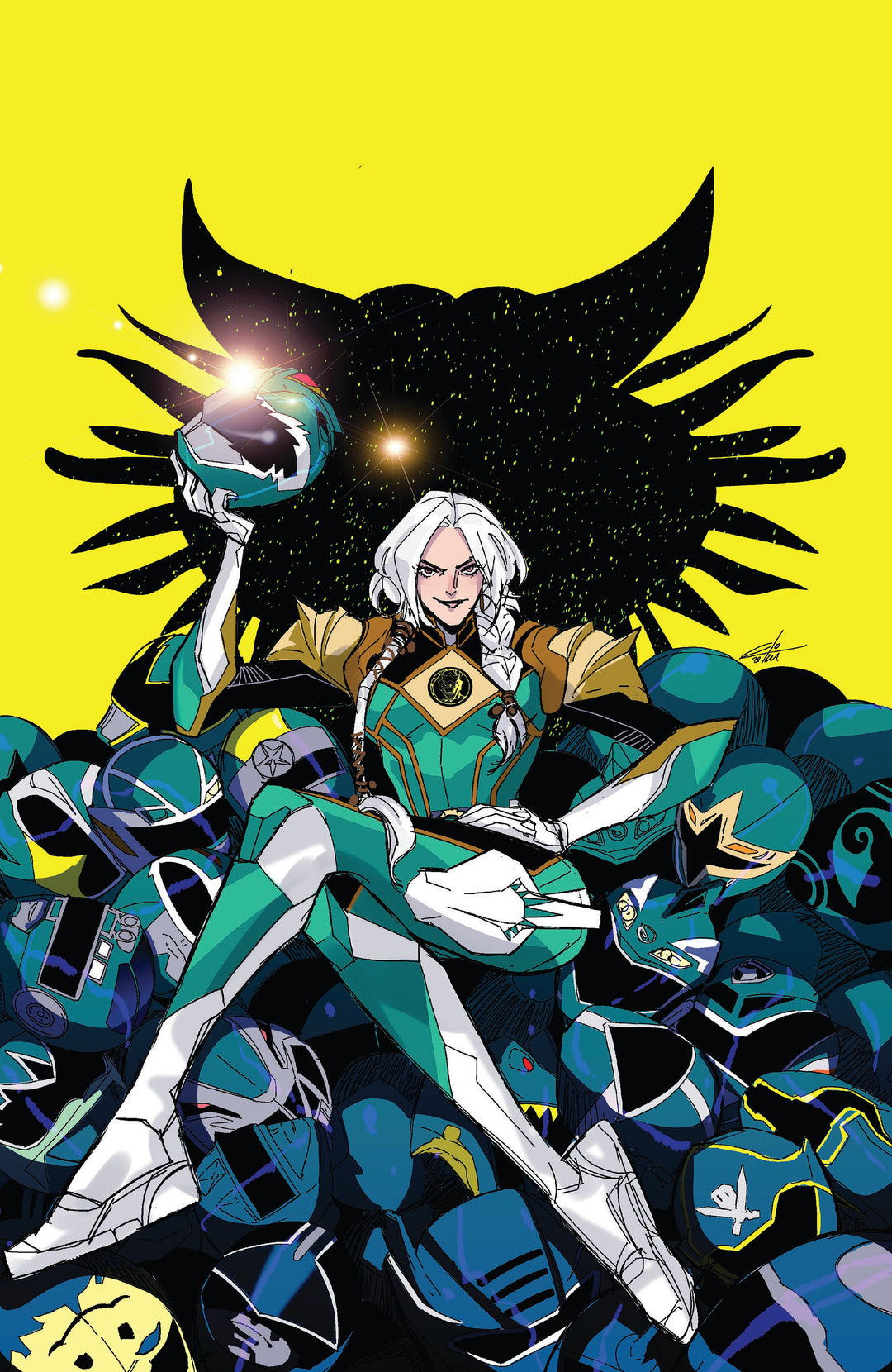 Power Rangers Prime #9 H Foc Reveal Variant (Carlini)